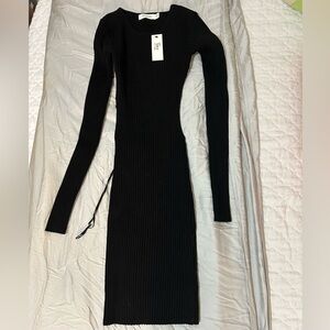 Glassons Black Bodycon Knit Dress